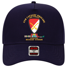 Load image into Gallery viewer, Baseball Cap - 6th Cavalry Bde - Desert Storm w DS Svc X 300