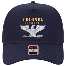 Load image into Gallery viewer, Baseball Cap - Colonel - Retired X 300 - Hat