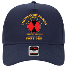 Load image into Gallery viewer, Baseball Cap - 7th Infantry Division - Ft Ord