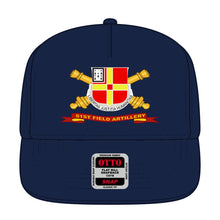 Load image into Gallery viewer, Baseball Cap - 81st Field Artillery w Br - Ribbon - Film to Garment (FTG)