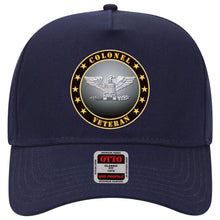 Load image into Gallery viewer, Baseball Cap - Army - Colonel Veteran