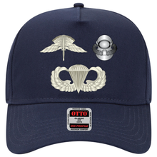 Load image into Gallery viewer, Baseball Cap - Army - Basic Abn Wings, HALO, Basic Scuba - Rev X 300