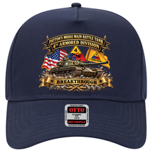 Load image into Gallery viewer, Baseball Cap - 4th Armored Division - PATTON'S M60A1 Main Battle Tank - Breakthrough