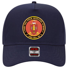 Load image into Gallery viewer, Baseball Cap - Fort Sill Field Artillery School, COA Fort Sill, OK X 300