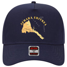 Load image into Gallery viewer, Baseball Cap - Map - Asmara Eritrea - Kagnew Station