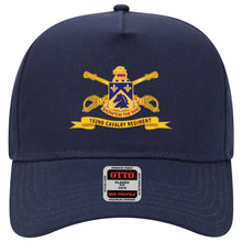 Load image into Gallery viewer, Baseball Cap - 102nd Cavalry Regiment w Br - Ribbon