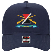 Load image into Gallery viewer, Baseball Cap - 7th Infantry Division - DUI w Br - Ribbon X 300