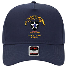 Load image into Gallery viewer, Baseball Cap - 2nd Infantry Div - Camp Casey Korea - Tong Du Chon