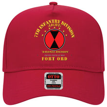 Load image into Gallery viewer, Baseball Cap - 7th Infantry Division - Ft Ord