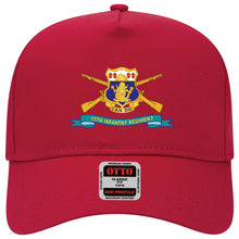 Load image into Gallery viewer, Baseball Cap - 15th Infantry Regiment - DUI w Br - Ribbon X 300
