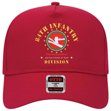 Load image into Gallery viewer, Baseball Cap - 84th Infantry Division - The Railsplitters wo DS X 300