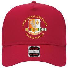Load image into Gallery viewer, Baseball Cap - 69th Signal Battalion - Vietnam Veteran w VN SVC CEN