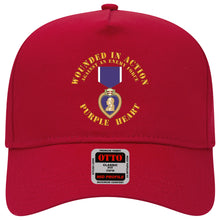 Load image into Gallery viewer, Baseball Cap - Wounded in Action - Purple Heart V1