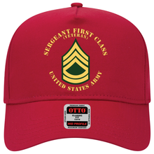 Load image into Gallery viewer, Baseball Cap - Army - Sergeant First Class - SFC - Veteran - Flat X 300