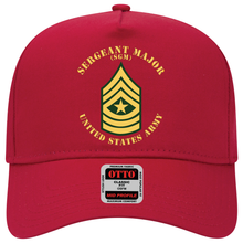 Load image into Gallery viewer, Baseball Cap - Army - Sergeant Major - SGM - Flat X 300