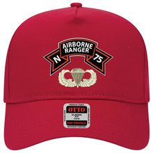 Load image into Gallery viewer, Baseball Cap - SOF - N Company Scroll - Airborne Badge Basic - Vietnam