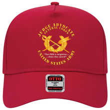 Load image into Gallery viewer, Baseball Cap - Army - Judge Advocate General Corps - Pen is Mighter X 300