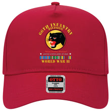 Load image into Gallery viewer, Baseball Cap - 66th Infantry Division - Black Panther Division - WWII w EU SVC X 300