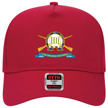 Load image into Gallery viewer, Baseball Cap - 7th Infantry Regiment w Br - Ribbon X 300