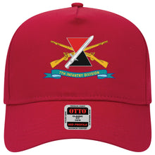 Load image into Gallery viewer, Baseball Cap - 7th Infantry Division - DUI w Br - Ribbon X 300