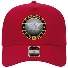 Load image into Gallery viewer, Baseball Cap - Army - Colonel Veteran