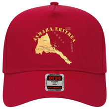 Load image into Gallery viewer, Baseball Cap - Map - Asmara Eritrea - Kagnew Station