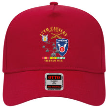 Load image into Gallery viewer, Baseball Cap - 17th Cavalry (Air CAv) - 11th Airborne Division w SVC
