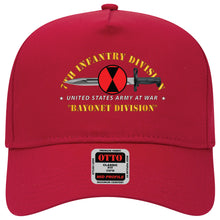 Load image into Gallery viewer, Baseball Cap - 7th Infantry Division - Bayonet Division