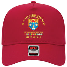 Load image into Gallery viewer, Baseball Cap - 2nd Bn 12th Inf w 25th Infantry Division VN Svc Ribbons X 300