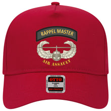 Load image into Gallery viewer, Baseball Cap - Rappel Master Tab w Air Assault Badge