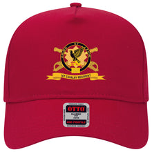 Load image into Gallery viewer, Baseball Cap - 1st Cavalry Regiment w Br - Ribbon