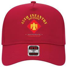 Load image into Gallery viewer, Baseball Cap - 45th Infantry Division - Thunderbird at War