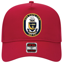 Load image into Gallery viewer, Baseball Cap - Navy - USS Cape Cod (AD 43) wo txt X 300