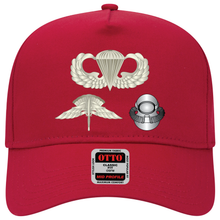 Load image into Gallery viewer, Baseball Cap - Army - Basic Abn Wings, HALO, Basic Scuba X 300