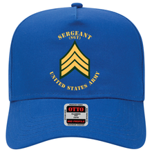 Load image into Gallery viewer, Baseball Cap - Army - Sergeant - SGT - Flat X 300
