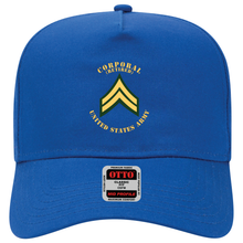 Load image into Gallery viewer, Baseball Cap - Army - Corporal - CPL - Retired - Flat X 300