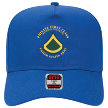 Load image into Gallery viewer, Baseball Cap - Army - Private First Class - PFC - Combat Veteran - Flat X 300