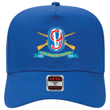 Load image into Gallery viewer, Baseball Cap - 95th Infantry Division w Br - SSI - Ribbon X 300