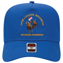 Load image into Gallery viewer, Baseball Cap - 10th Cavalry Regiment w Cavalrymen - Buffalo Soldiers