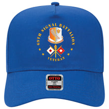 Load image into Gallery viewer, Baseball Cap - 69th Signal Battalion - Veteran w DUI - Branch