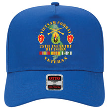 Load image into Gallery viewer, Baseball Cap - Vietnam Combat Infantry Veteran w 25th Infantry Division - DUI w VN SVC