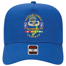 Load image into Gallery viewer, Baseball Cap - Vietnam Combat Infantry Veteran w 173rd Airborne Bde SSI V1