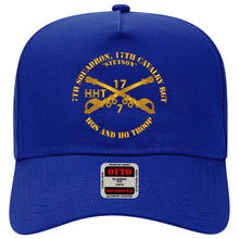 Load image into Gallery viewer, Baseball Cap - 7th Sqn 17th Cavalry Regiment - HHT - Stetson