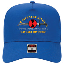 Load image into Gallery viewer, Baseball Cap - 7th Infantry Division - Bayonet Division