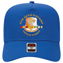 Load image into Gallery viewer, Baseball Cap - 69th Signal Battalion - Vietnam Veteran w VN SVC CEN