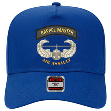 Load image into Gallery viewer, Baseball Cap - Rappel Master Tab w Air Assault Badge