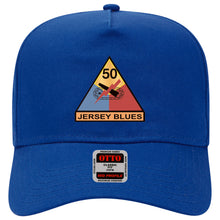 Load image into Gallery viewer, Baseball Cap - 50th Armored Division - Jersey Blues wo Txt X 300