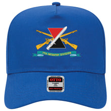 Load image into Gallery viewer, Baseball Cap - 7th Infantry Division - DUI w Br - Ribbon X 300