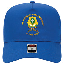 Load image into Gallery viewer, Baseball Cap - 2nd Armored Cavalry Regiment DUI - Always Ready