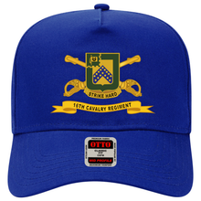 Load image into Gallery viewer, Baseball Cap - 16th Cavalry Regiment w Br - Ribbon